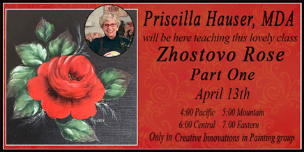 Painting with Priscilla - Creative Innovations in Painting