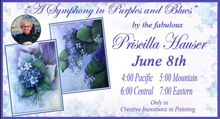Painting with Priscilla - Creative Innovations in Painting